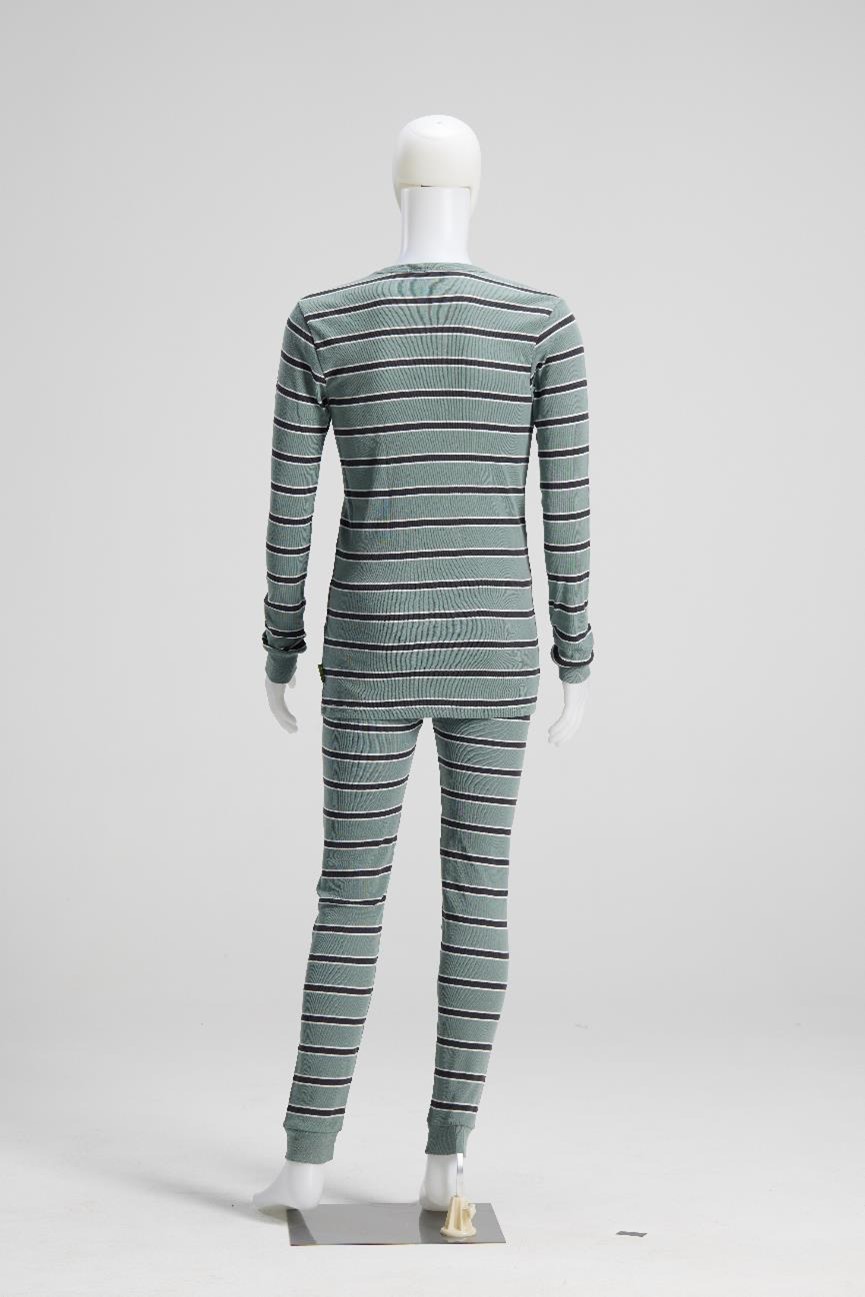 polypropylene high performance rib knit Colorful Striped Thermal