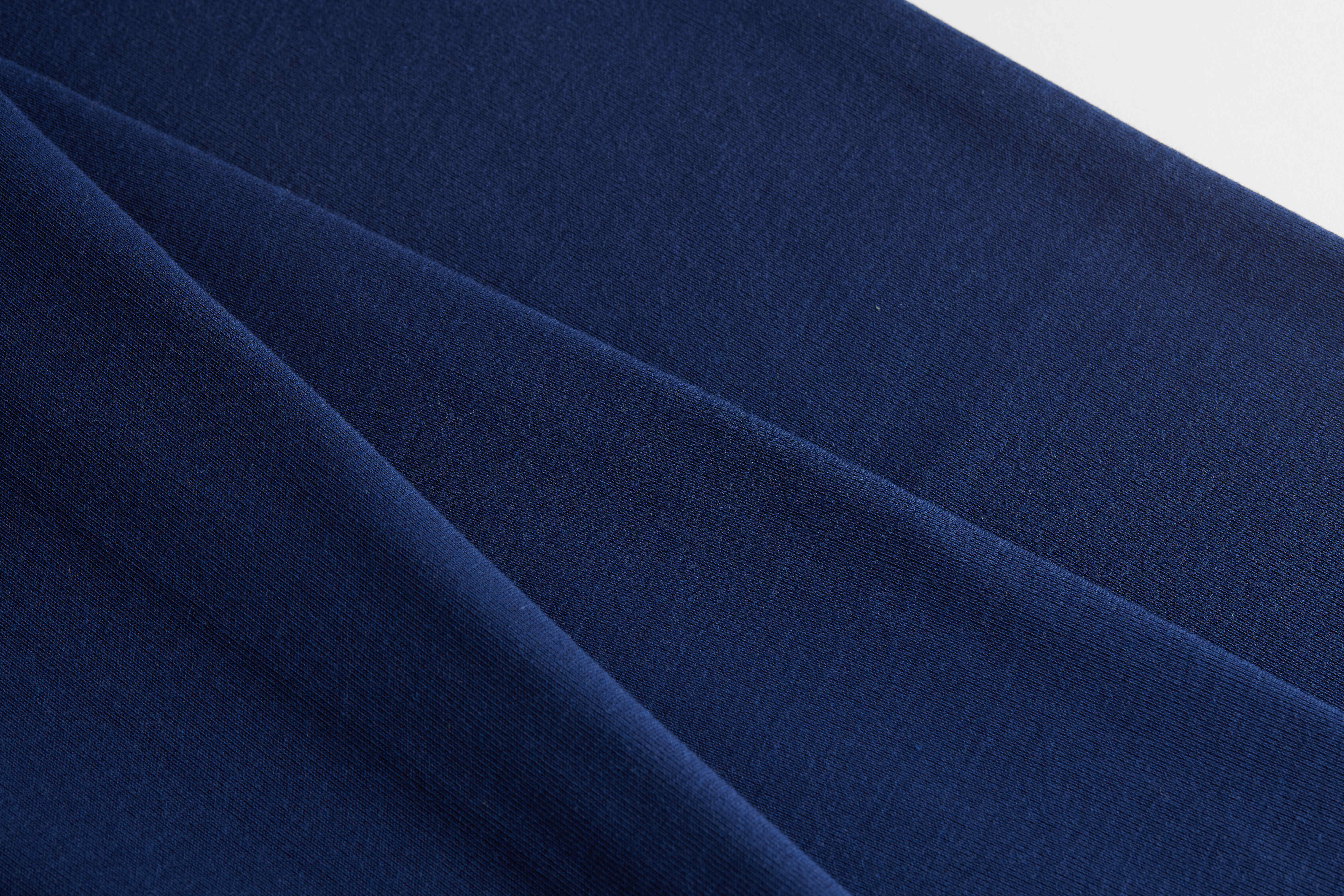 100% polypropylene knit fabrics-navy blue